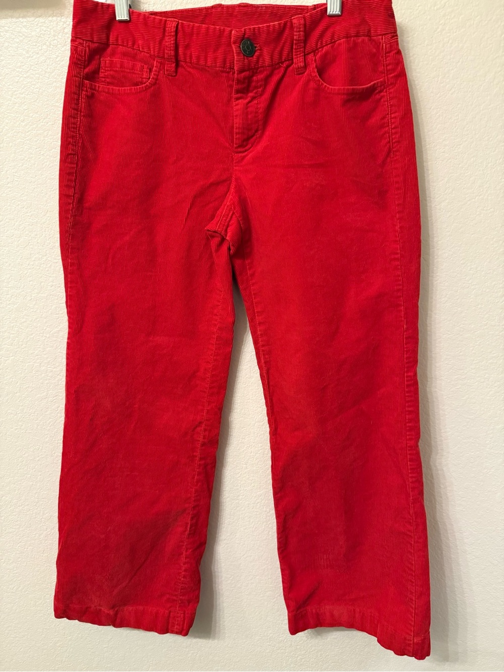 Women’s J. Crew Red Corduroy Jeans